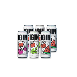 韩国进口6瓶装金硕珍IGIN气泡酒微醺水果精酿饮品果酒鸡尾酒女生