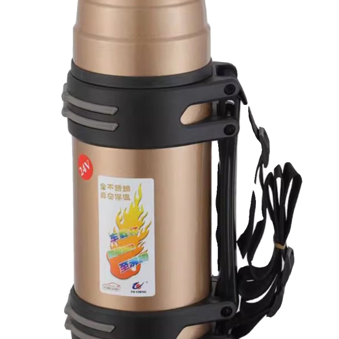 泰澄车载烧水杯大容量轿车电热杯货车卡车烧水壶12V2V车用加热保