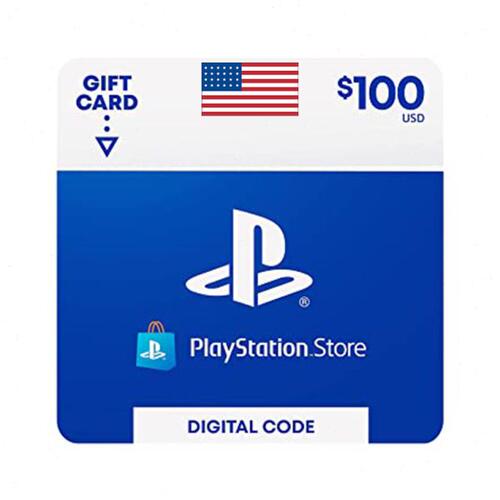Sony PlayStation Network Card $100 USA 美服PSN充值点卡PS4/5