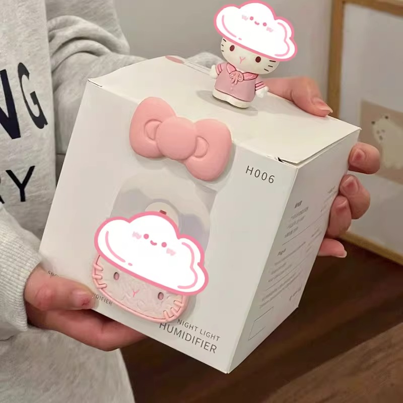 雪屋空气b加湿器静音小型宿舍学生桌面可爱实用生日礼物交换圣诞