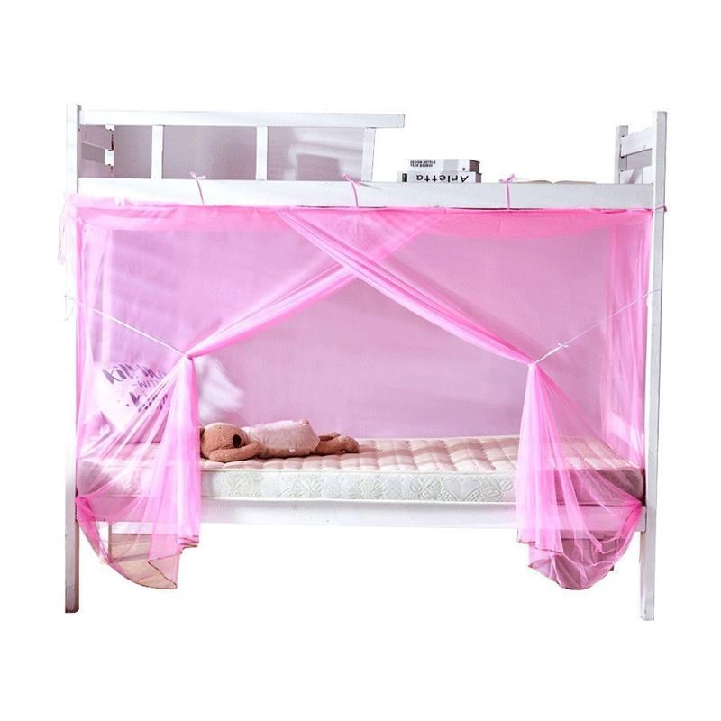 加密大学生蚊帐1米1.2米s防尘顶单人床上下铺宿舍寝室0.9m双人1.5