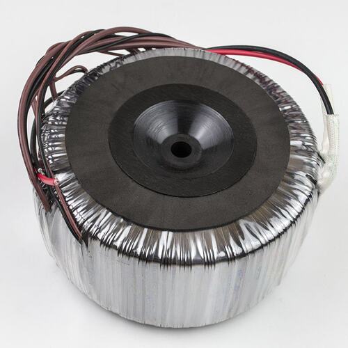 500W A芯输入220v输出两组双24v两组单12v大功率纯铜线环形变压器