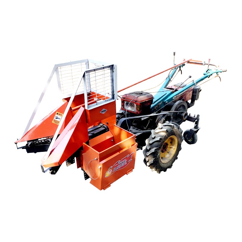 新款玉米b收割机小型家用单行玉米收割机农用大型双行玉米收货机