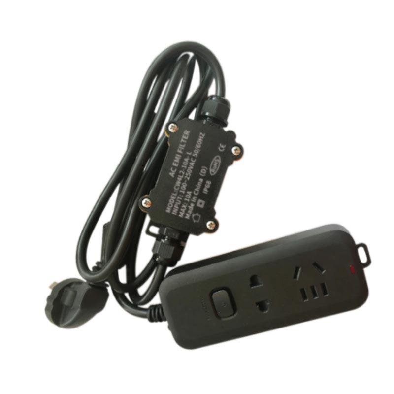 EMI抗干扰净化家用电源s滤波器交流220音响插座插板插头排插电源