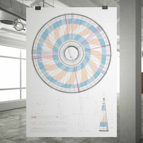 Anaptar广州2026天文日历艺术微喷装饰画海报