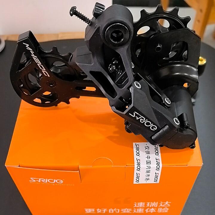 速瑞达后拨M420C山地单盘8土坡9自行车10 11速指拨稳炼器后变速器