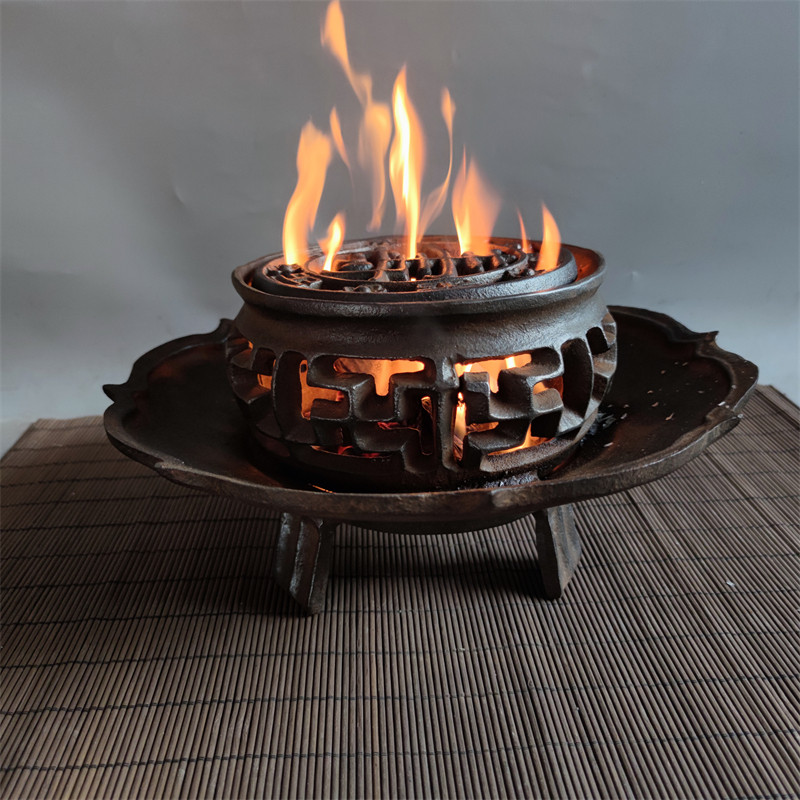 铸铁万字围栏搭配各款盖子火炉一套煮茶热L水烧烤取暖复古实用收,家居饰品,家饰软装搭配套装,淘宝优惠券,粉丝福利购,淘宝优惠卷