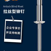 锁拉丝4型内钉抽芯铆钉铝合金30铆钉外碳锁钢拉丝不锈钢口杯拉