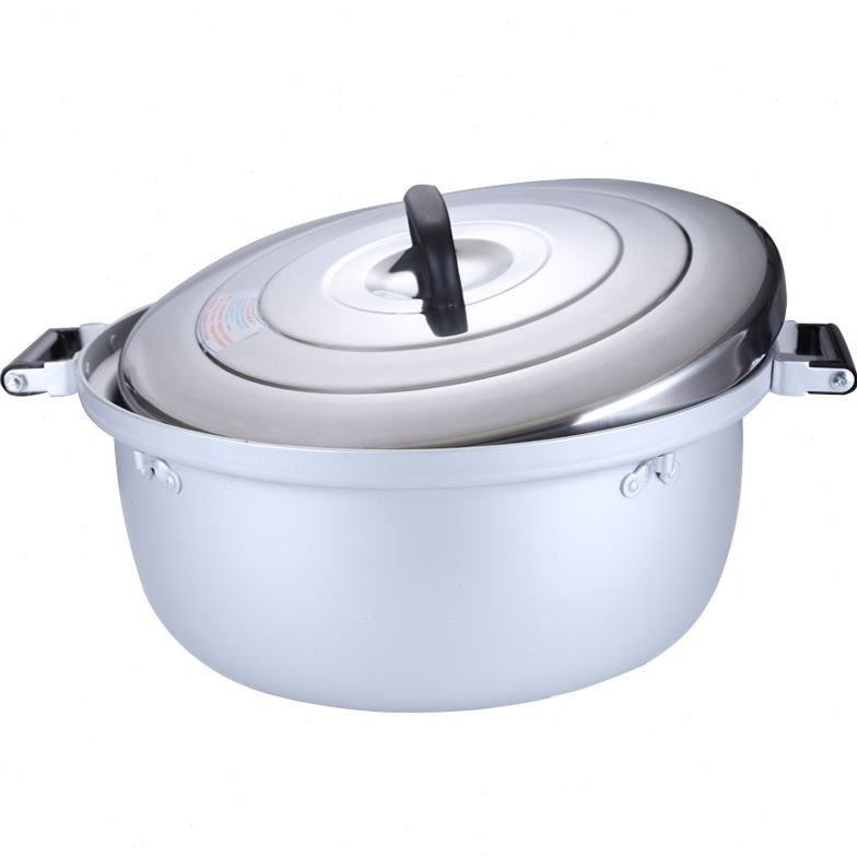 松宜燃气饭锅内胆原装煤气煮饭锅内锅大容量铝锅7L10L15L23L30L