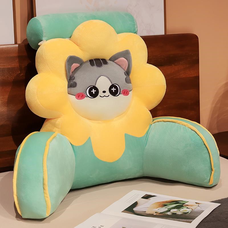 办公室腰靠d垫椅子久坐护腰靠枕孕妇床头靠背垫床上玩大靠背垫