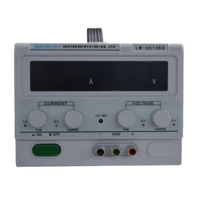 LW6010KD龙威直流稳压开关电源60V10ALED测试老化电镀电源