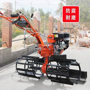 混凝土齿轮摊铺机路面混泥土整平机快速铺平扒灰小型摊铺机