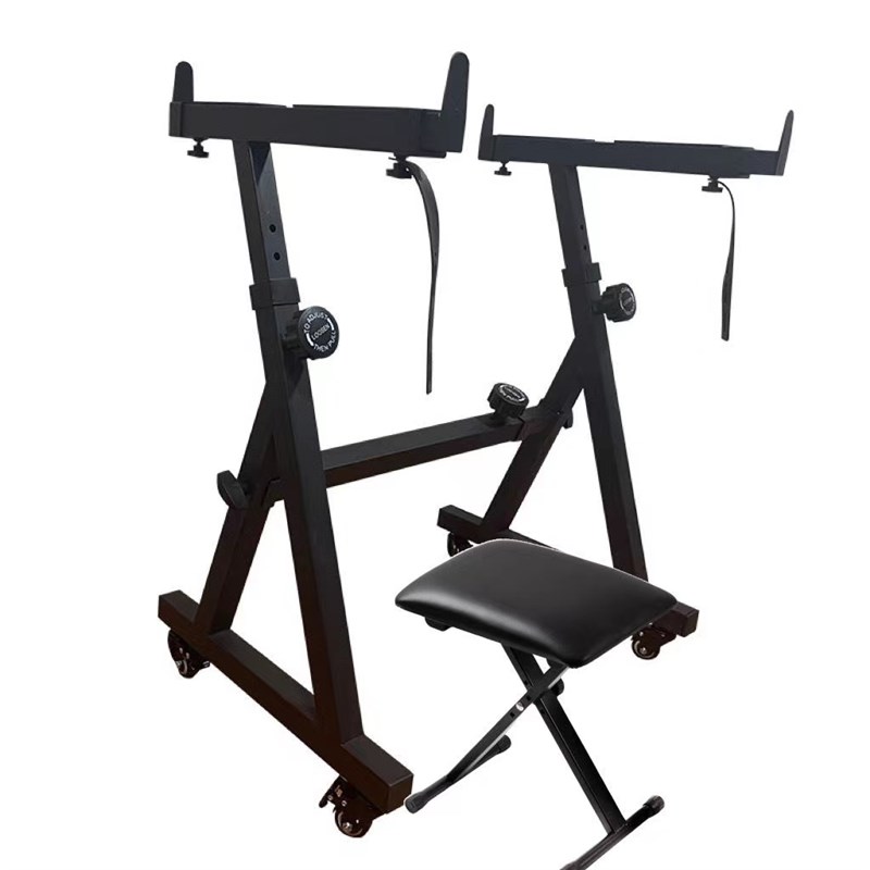 Z型电钢琴架子键盘架o可升降可推行88键琴架承重无所谓电子琴架