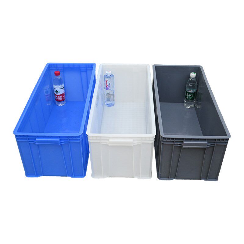 加长69号周转箱白色养鱼养龟箱加厚中转箱窄长型塑料箱30cm宽胶箱