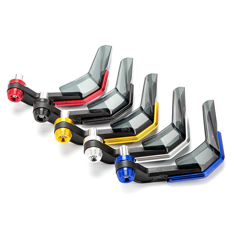 机车改装牛角挡风板护手防摔护弓电动车手把车把保护防风床包