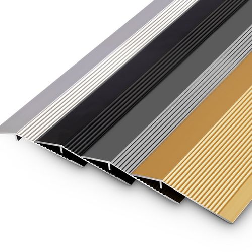 钛铝合金万能扣高低扣门槛条门口压条木地板瓷砖封边条防滑收边条