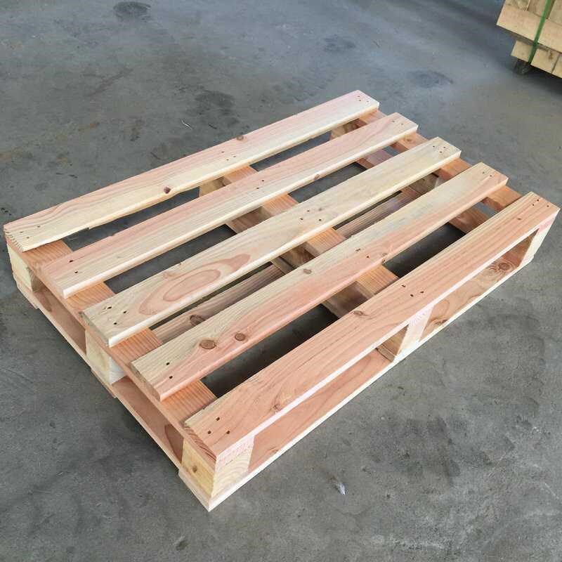 江门田字形木j卡板叉车板防潮垫仓L板木头托盘实木木托板