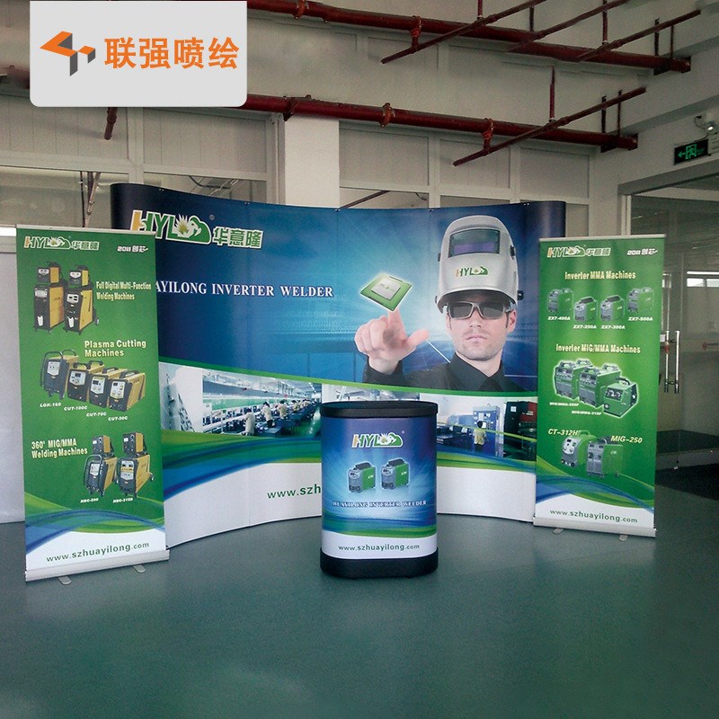 新款厂家供应铝合金拉网展架 磁吸拉网展架式 布W拉网喷绘制作