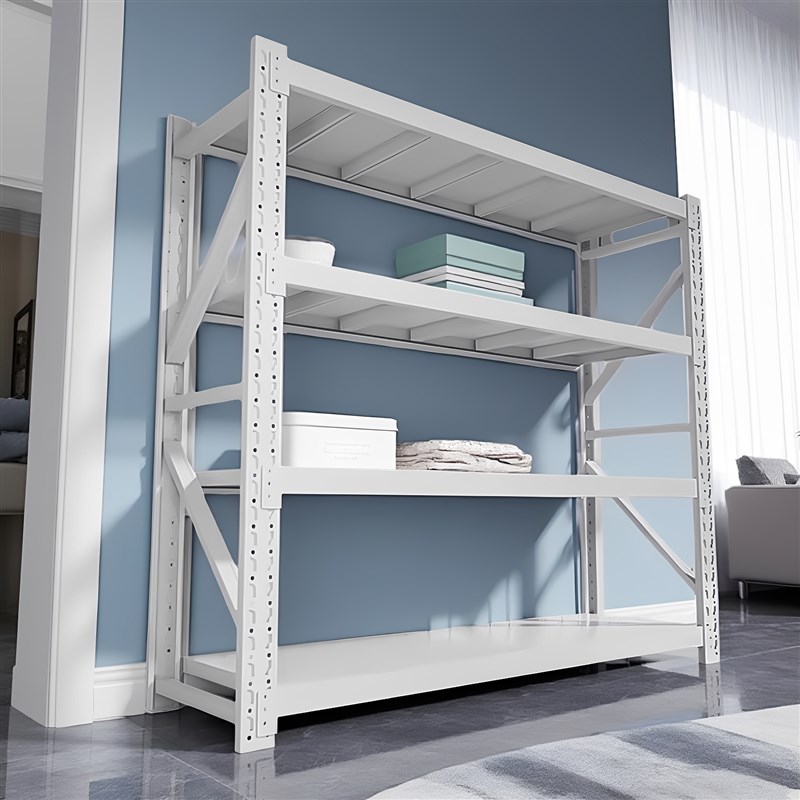 货架置物架多层商用架子家用置物架落地收纳层架超T强承重快递展