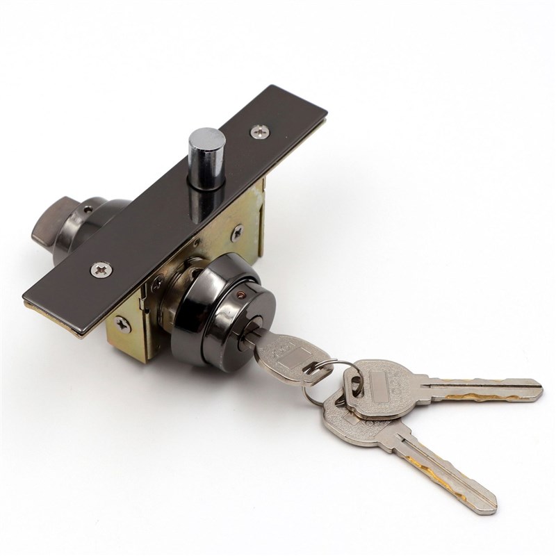 地弹簧门锁有框玻璃门锁铝合金门锁地锁隐形有框门暗装玻璃门地锁