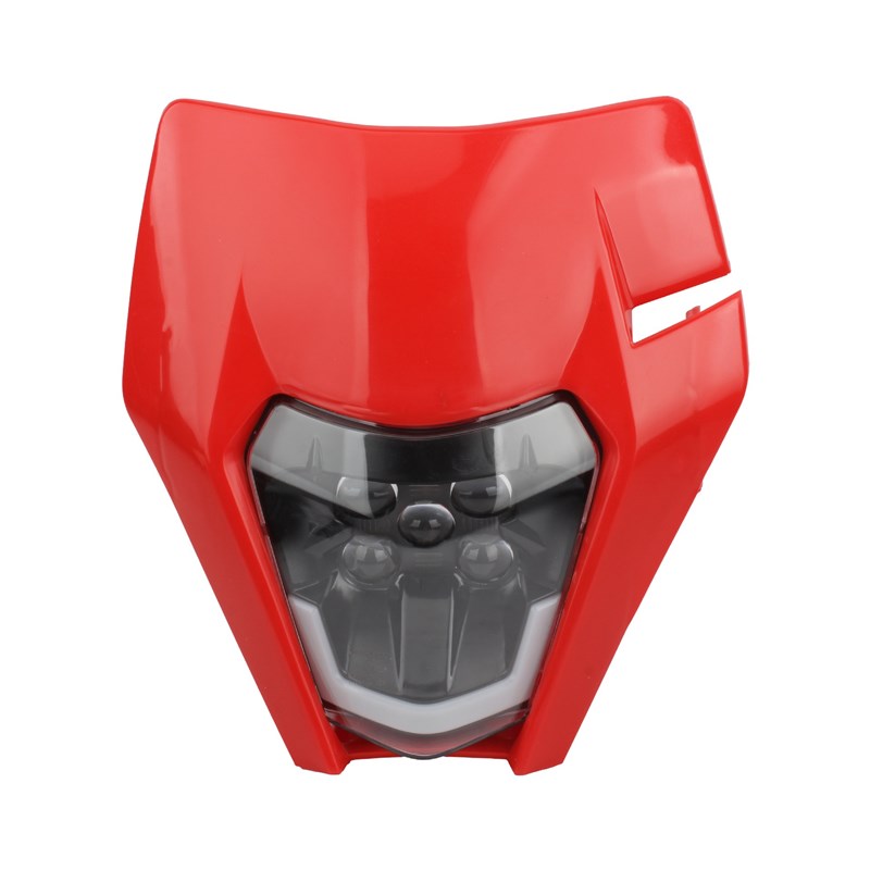 17款适用于KTM克维斯通用越野摩托车前大灯LED日间行车灯五珠透镜