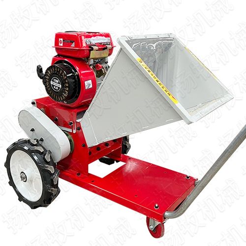 小型家用园林果园碎枝机便携式电动三轮车载铡草揉丝机新型4刀