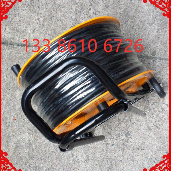 电缆盘3X2.5+1 25米 盘绕380V拖线盘移动卷线线盘3*2.5 +1 托线盘