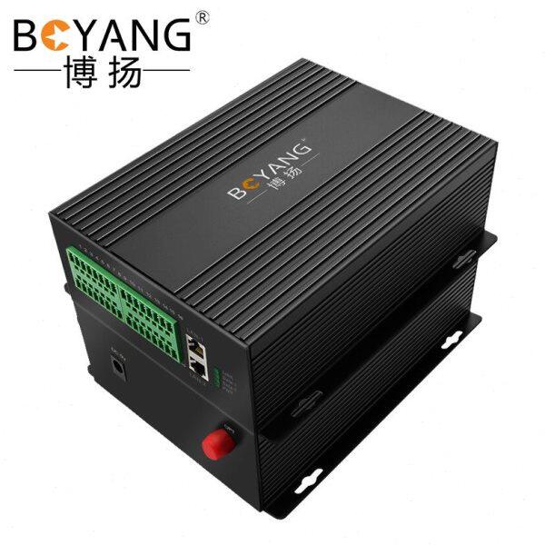 博扬开关量光端机2路双向开关量+2路网络转光纤红外对射BY-Ff2E2