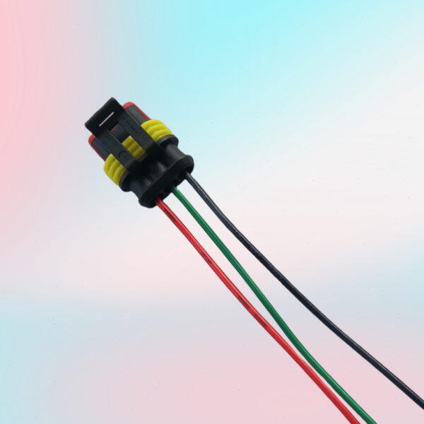 油水分离器传感器插头6轻水江淮插头铃货车帅配件Q骏铃康铃含卡