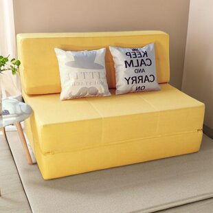 榻榻米硬床垫可折叠懒人沙发卧室小户型床书房省空间单人客厅双人