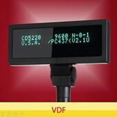 顾客f客屏 显英文显v德文俄文法显示屏客户220d文 顾USB