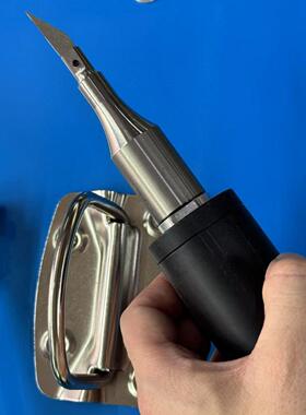 35K超声波切割刀汽灯皮革塑料布料去毛刺木雕3D打印雕刻塑料水口