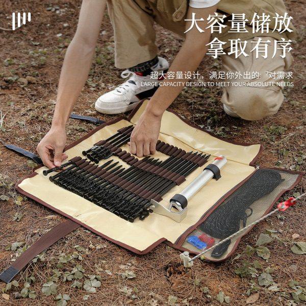 户外野营地钉包地钉简易手提收纳袋工具包营钉多功能收纳包配件袋,户外/登山/野营/旅行用品,地钉袋,淘宝优惠券,粉丝福利购,淘宝优惠卷