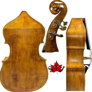 畅想乐器 实木手工专业演奏平背低音提琴倍大提琴大贝司