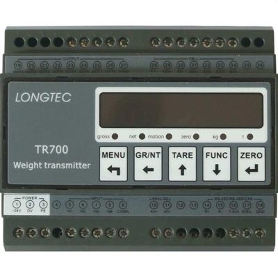 原装TR700珠海长陆称重变送器0-10V/4-20MA模拟量输出高精变送器