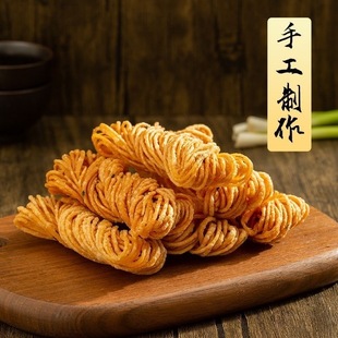 无糖金丝小馓子纯手工袋装徐州特产油炸网红小吃独立包装≈15g