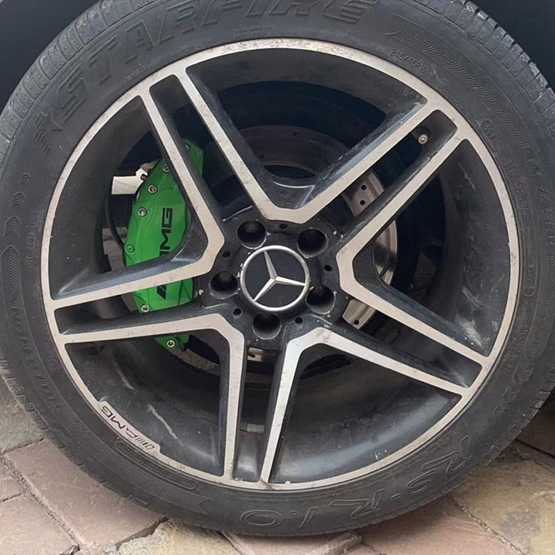 AMG卡钳罩GLK200 GLK260 GLK300 GLK350轮毂装饰罩卡钳改装罩