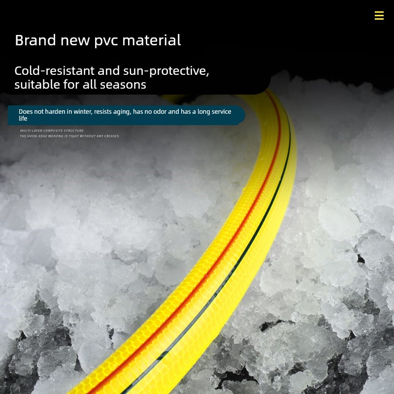 加厚高压防爆防冻水管消防自来水牛筋软管浇菜水泵管子4分6分一寸