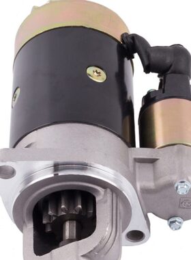 S195S1100柴油机启动机起动马达12v配件QD1201永磁发电减速开关顺