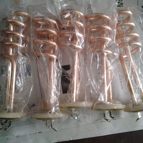 法兰无孔饮水机开水器原装长寿命JS金顺加热管电热管铜2/3KW5支装