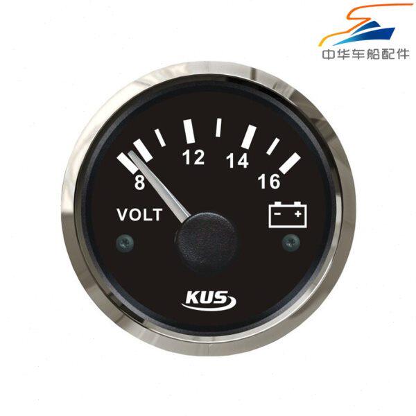 KUS船用游艇快艇 汽车房车机械 卡车 房车电压表电池表12/24V
