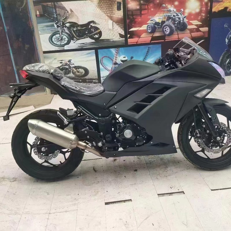 小忍者250cc350/400摩托车整车跑车趴赛国四电喷国三电喷