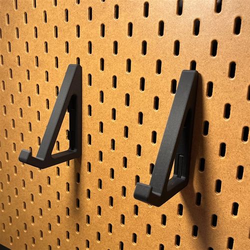 [一男的店]键盘收纳层架洞洞板桌面双用3d打印免打孔支架配件