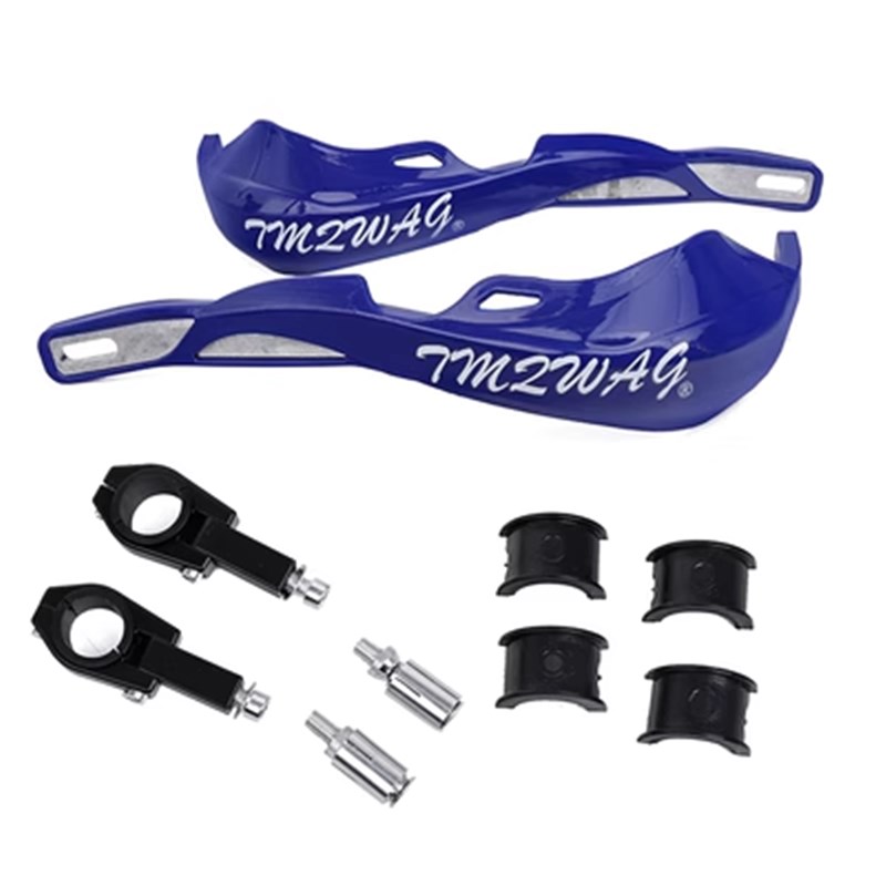 越野摩托车护手护弓改装新款铝合金分体护手挡风通用安装夹子护罩