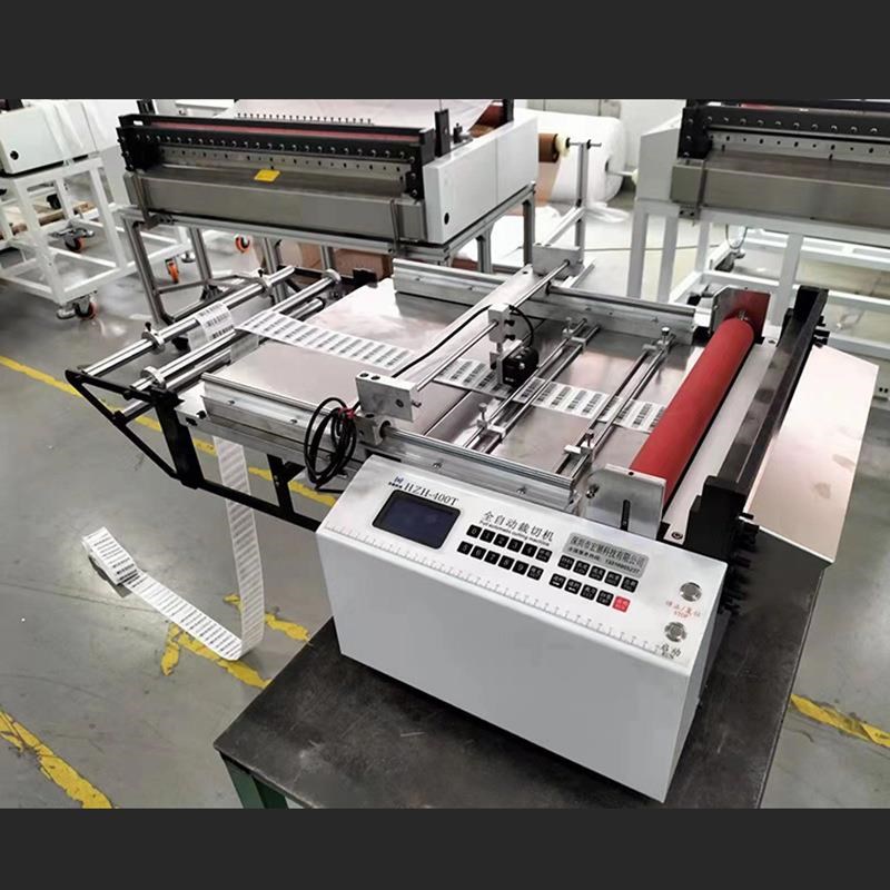 带吸风面板小型不干胶纸裁切机商标切H割机光电眼定位标签裁剪机