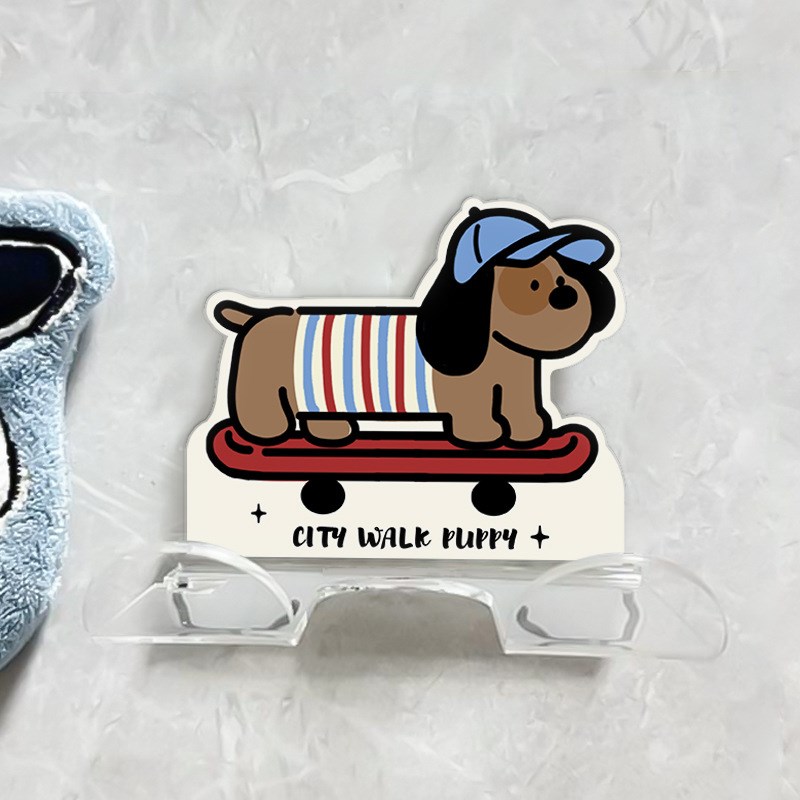 腊肠狗卫生间吹风机置o物架免打孔懒人电吹风支架壁挂风筒收纳挂