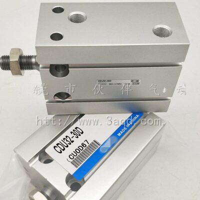 自由安装型气缸CDU32-50D/55D/60D/70D/80D/90D/100D单杆双作用