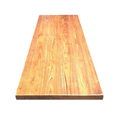 木板定制实木原木松木榆木吧台板办公餐桌面板长方U形圆桌隔板定