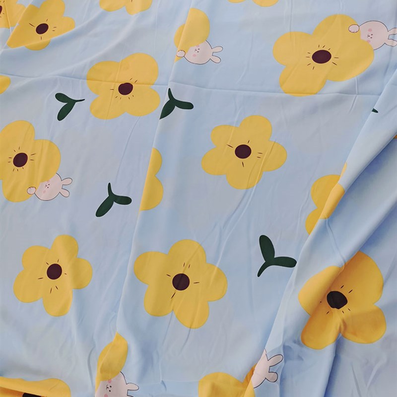 桑棉绸被子天丝棉绸夏凉被绵绸布料天丝夏K被床单单件被单夏天夹