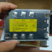 YJGX D4875A 75A 阳继YANGJI 480V 交流三相固态继电器